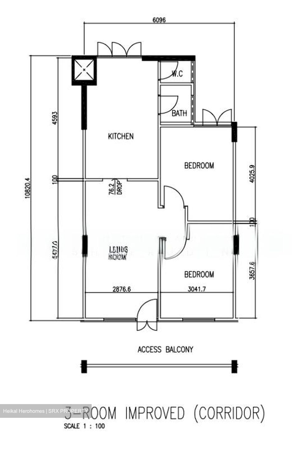Blk 18 MARSILING LANE (Woodlands), HDB 3 Rooms #563670531